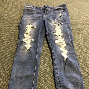 American eagle curvy super high rise jegging